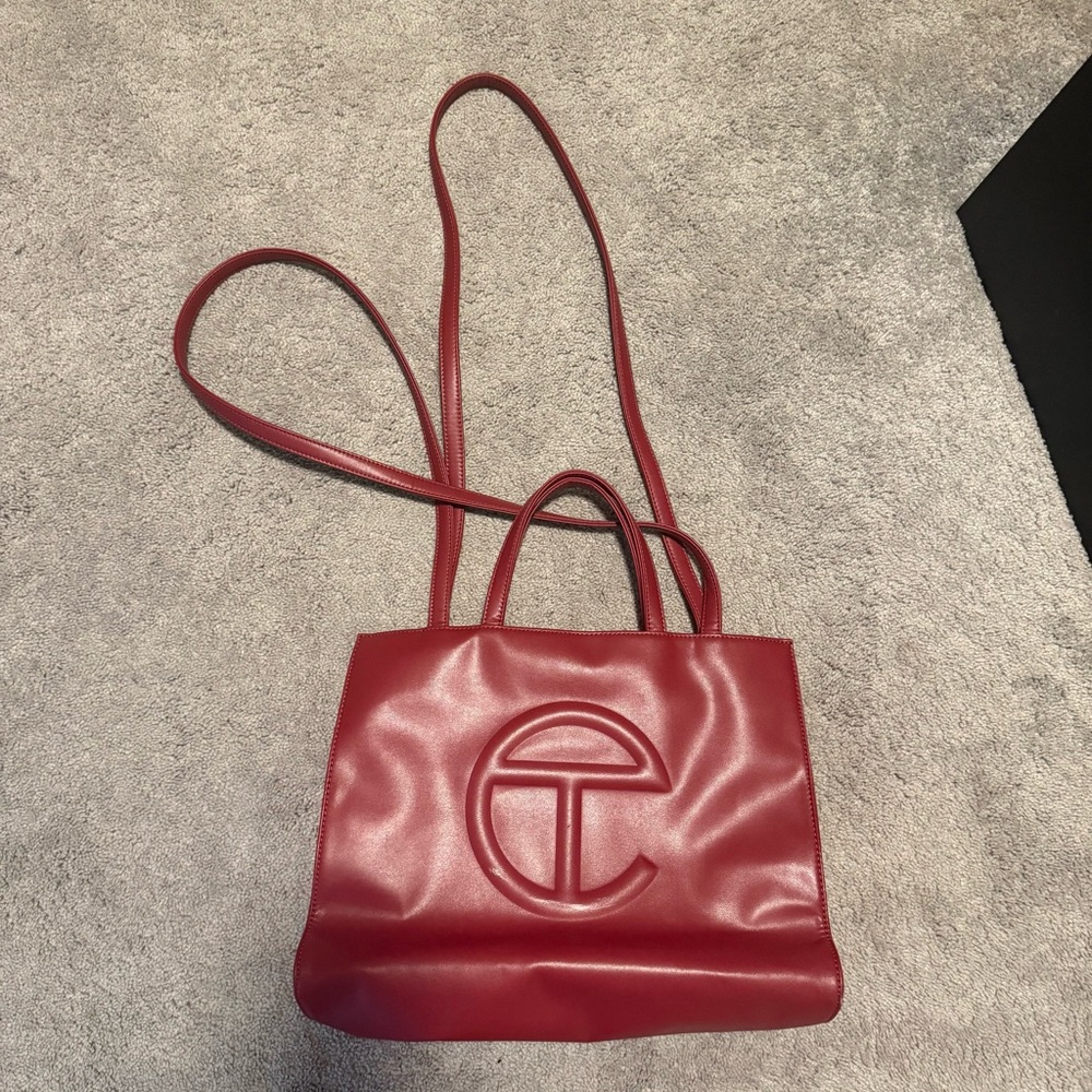 Telfar Scarlet Red Tote Bag
